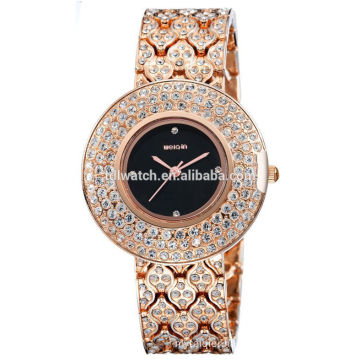 weiqin w4243 quartz movt gold bling women watches